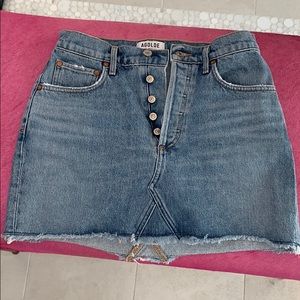 AGOLDE denim skirt